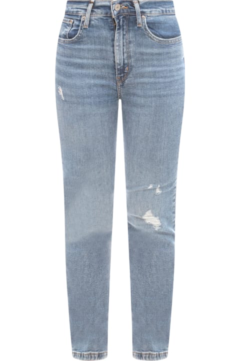 724 High-rise Slim Straight Jeans