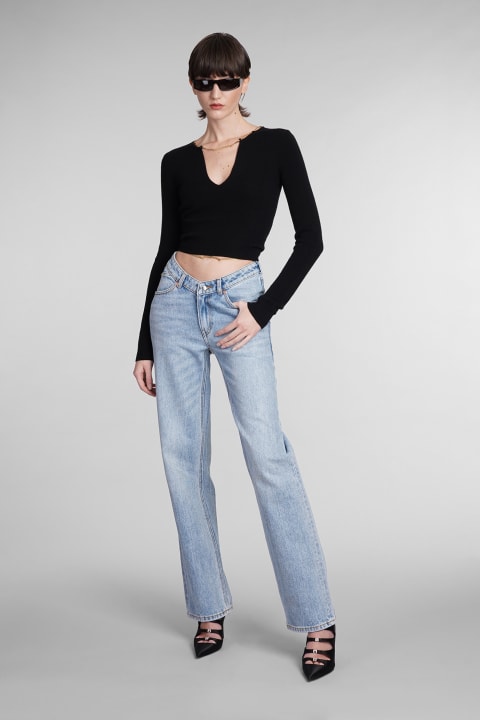 Jeans for Women Alexander Wang Jeans In Blue Cotton