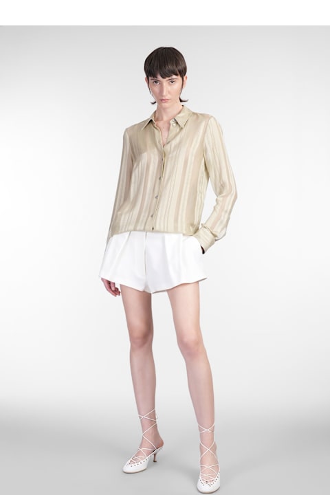 Stella McCartney for Women Stella McCartney Shorts In Beige Wool