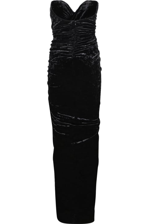 Fashion for Women Alexandre Vauthier Draped Black Dress