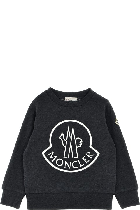 Moncler Sweaters & Sweatshirts for Girls Moncler Logo Print Sweatshirt