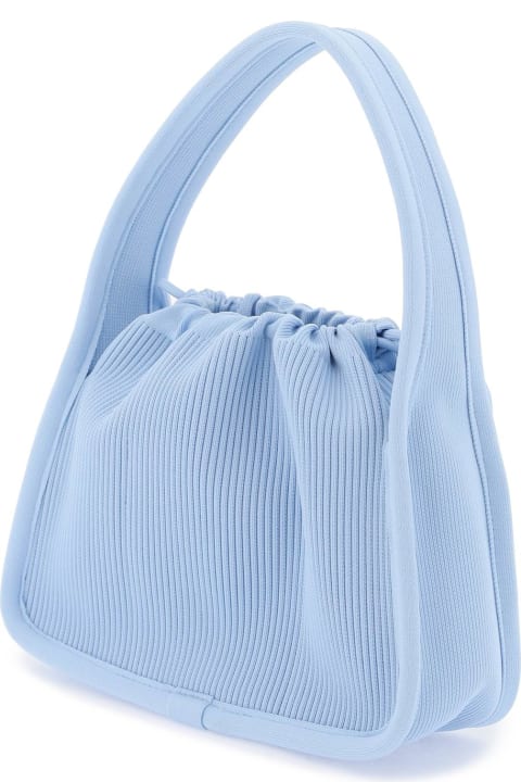 Alexander Wang for Women Alexander Wang Light Blue Fabric Ryan Hand Bag