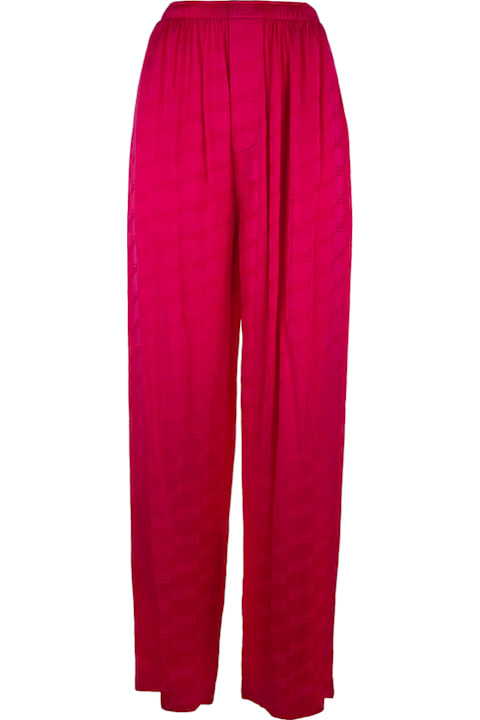 Balenciaga Pants & Shorts for Women Balenciaga Pants In Fuxia Viscose