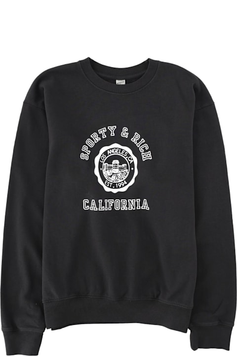 Sporty & Rich for Kids Sporty & Rich Felpa California Con Logo