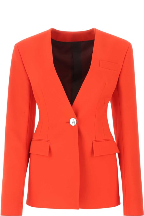 The Attico Coats & Jackets for Women The Attico Coral Stretch Polyester Blend Louise Blazer