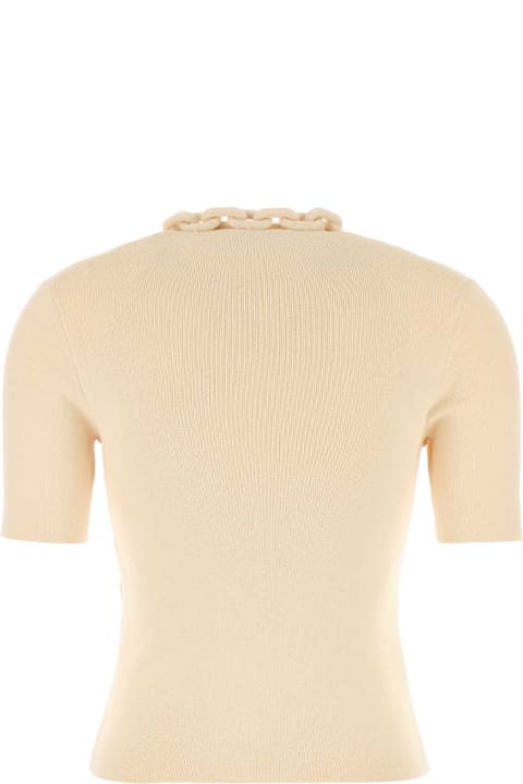 Paco Rabanne لـ Women Paco Rabanne Silk Blend Sweater