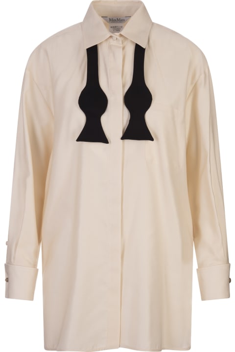 Max Mara Topwear for Women Max Mara Ivory White Marea Shirt