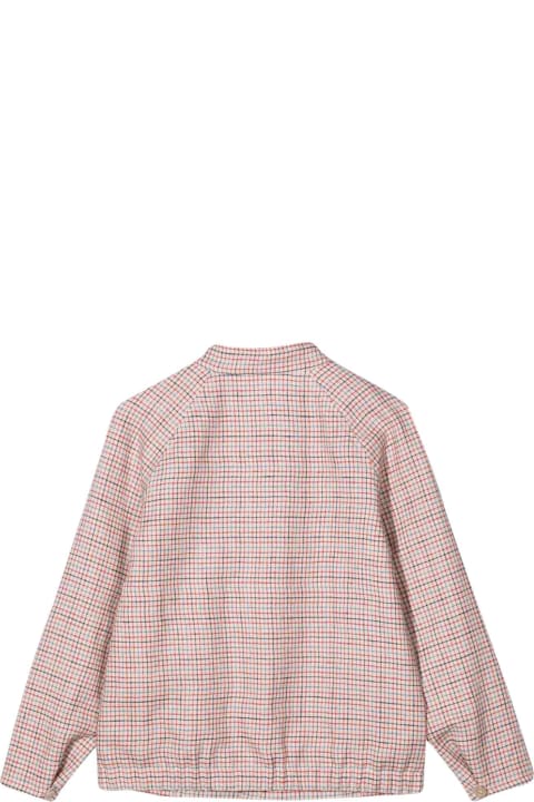 Gucci for Kids Gucci Checked Unisex Shirt