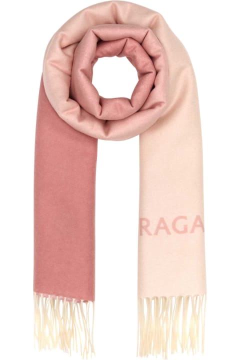 Scarves & Wraps for Women Ferragamo Pink Cashmere Scarf