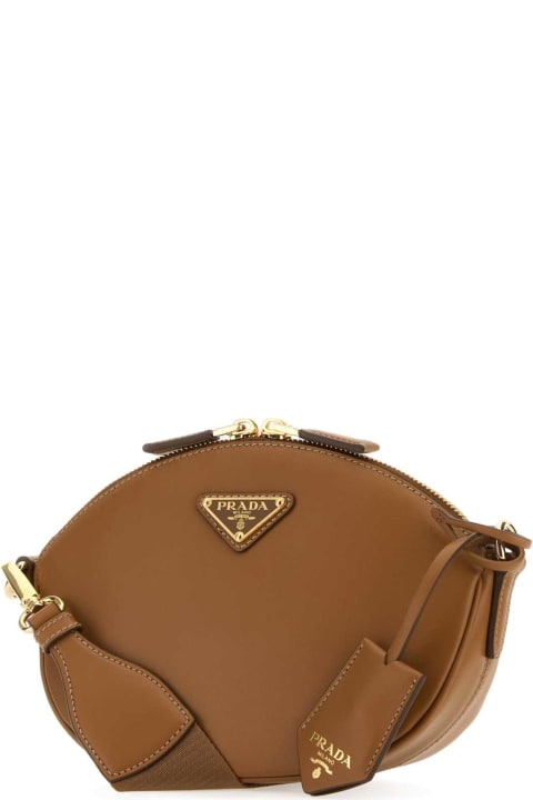 Fashion for Women Prada Caramel Leather Crossbody Bag