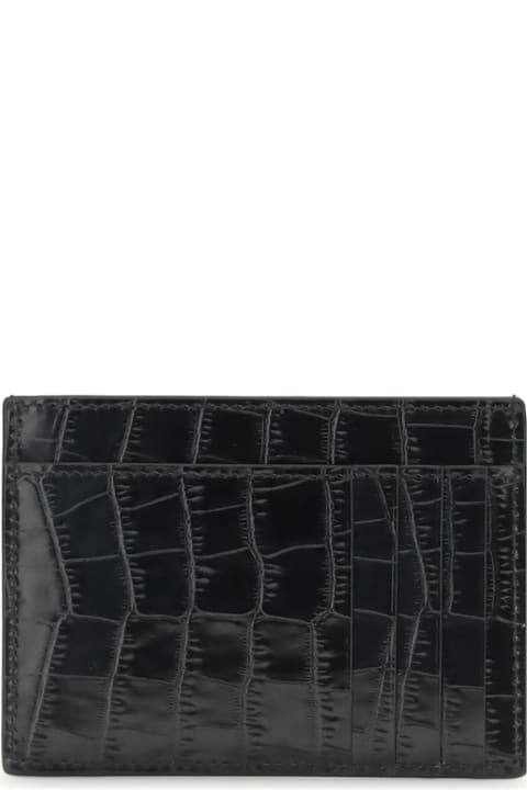 Homeware Tom Ford Croco Leather Card Holder