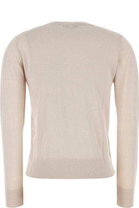 Maison Kitsuné Fleeces & Tracksuits for Women Maison Kitsuné Sand Wool Sweater