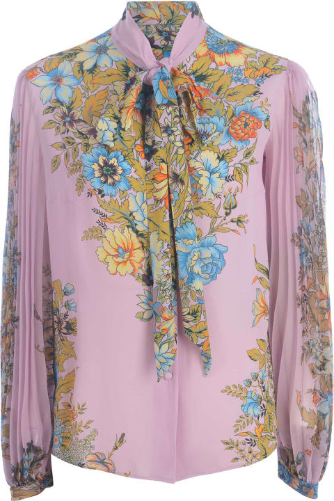 Fashion for Women Etro Floral Print Silk Shirt