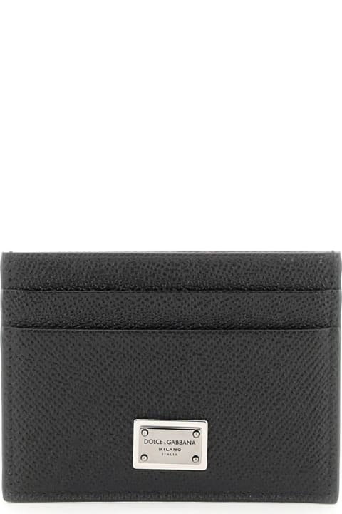 Accessories Sale for Women Dolce & Gabbana Leather Card Holder