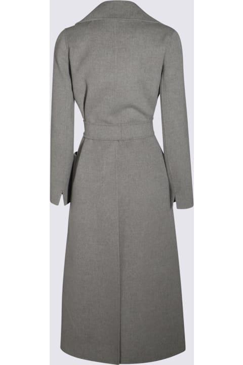 'S Max Mara for Women 'S Max Mara Grey Wool Coat