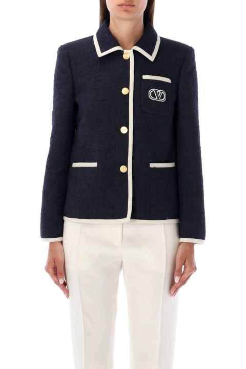 Valentino Garavani Coats & Jackets for Women Valentino Garavani Crispy Tweed Jacket