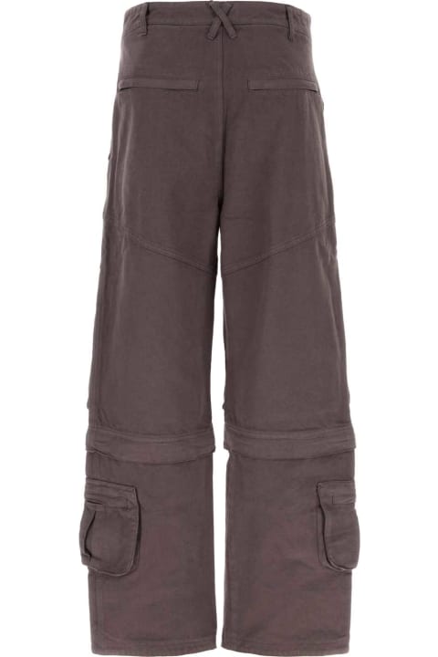 Entire Studios Pants for Men Entire Studios Purple Cotton Cargo Pant