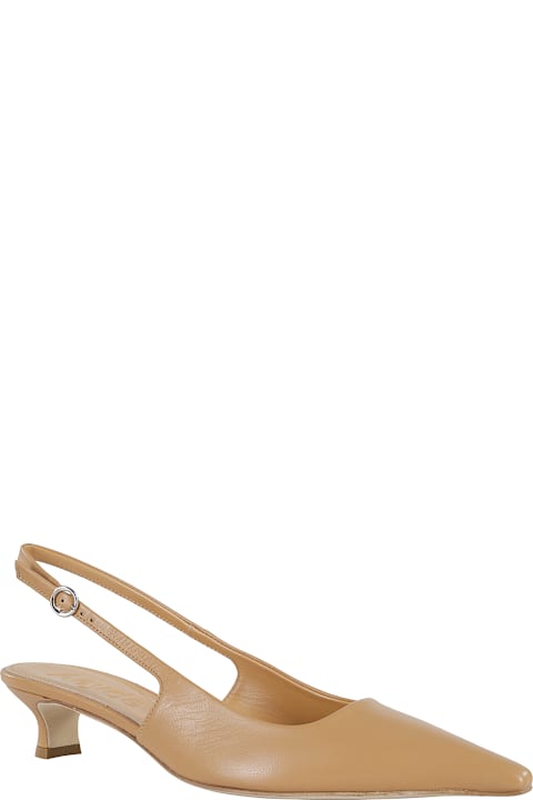 aeyde أحذية كعب عالٍ لـ السيدات aeyde Catrina Nappa Leather Hazelnut