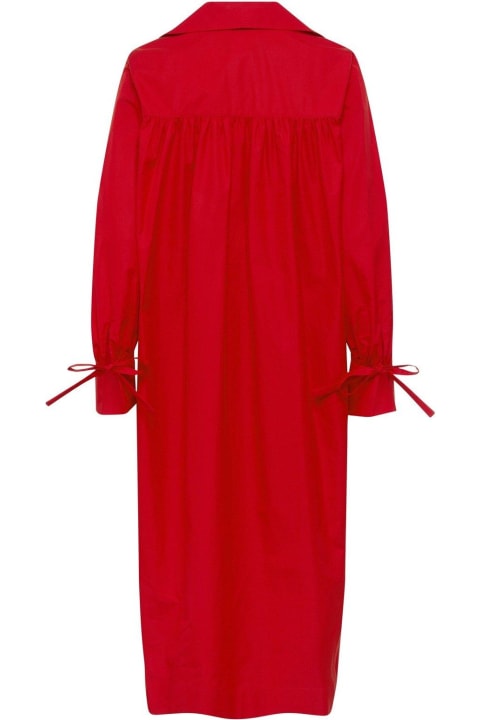 Max Mara Clothing for Women Max Mara Collared Long-sleeved Dress