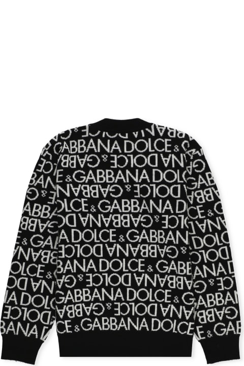 Dolce & Gabbana for Boys Dolce & Gabbana Sweater With Logo