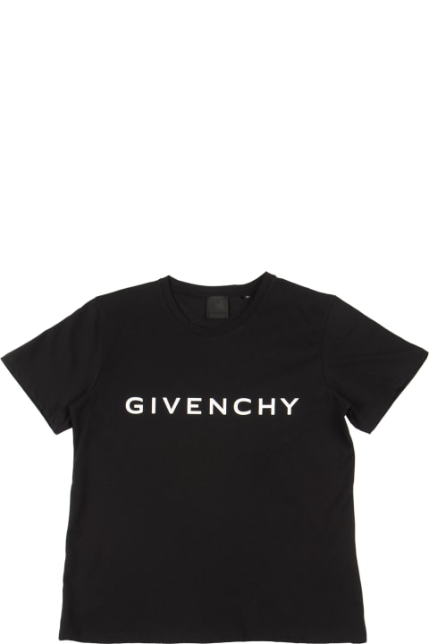 ガールズ Tシャツ＆ポロシャツ Givenchy Logo Print Regular T-shirt