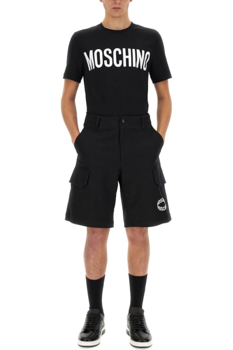 Moschino for Men Moschino Logo Print T-shirt