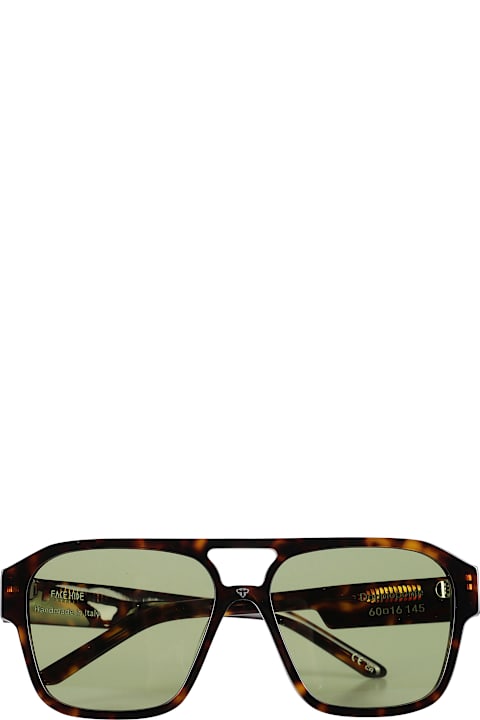 サングラス FACE.HIDE SS25 SUNGLASSES (DOPPIOPONTE HAVANA) Sunglass unisex DOPPIO PONTE HAVANA ORANGE FACE.HIDE