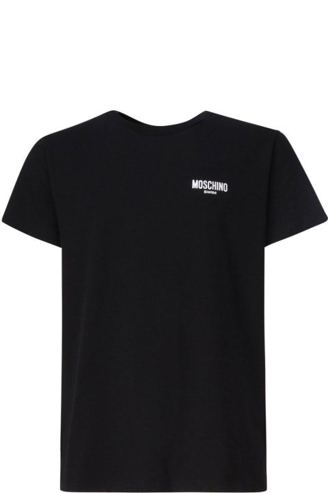 Moschino for Men Moschino Logo Printed Crewneck T-shirt