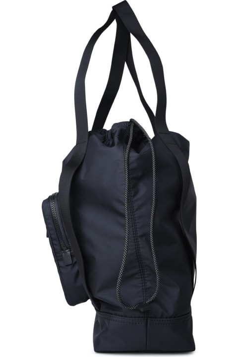 メンズ Monclerのバッグ Moncler 'makaio' Black Nylon Bag