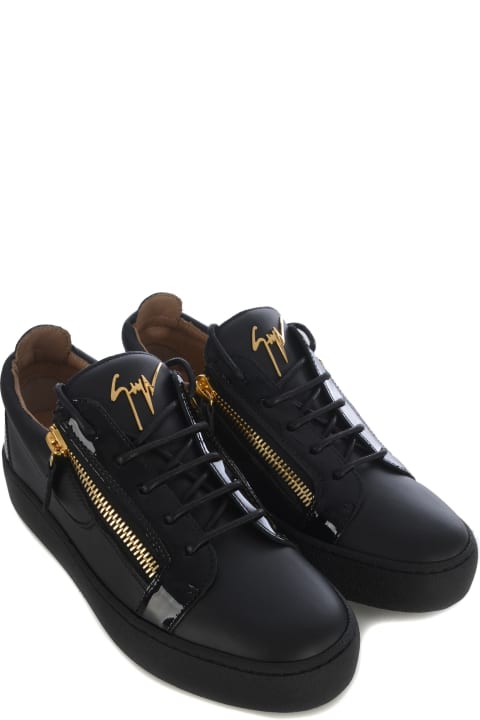 Fashion for Men Giuseppe Zanotti Sneakers Giuseppe Zanotti "frenkie" In Leather