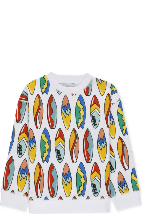 ボーイズ Stella McCartneyのニットウェア＆スウェットシャツ Stella McCartney Sweatshirt With Print
