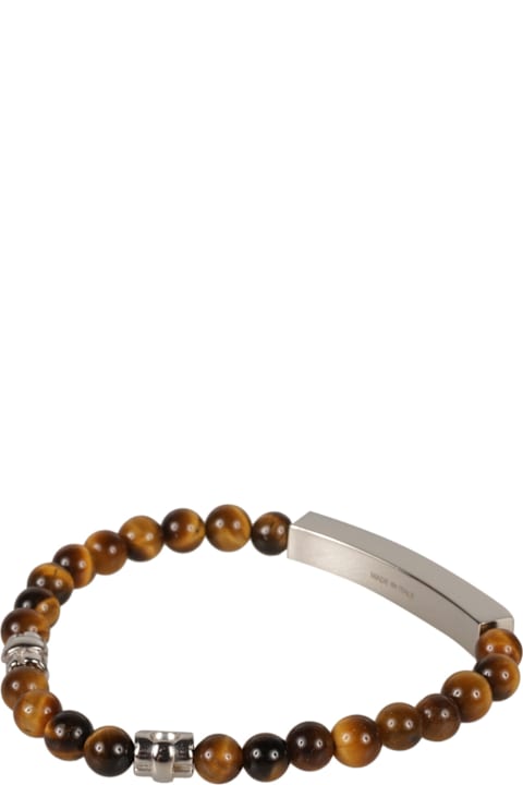 Ferragamo حُلي لـ القسم الرجالي Ferragamo Stone Bracelet