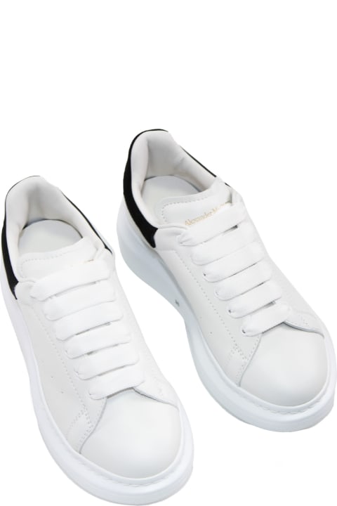 Alexander McQueen Shoes for Girls Alexander McQueen Leather Sneakers