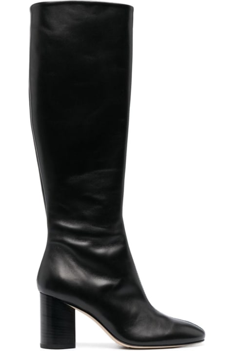 aeyde Boots for Women aeyde Ariana Soft Calf Leather Black