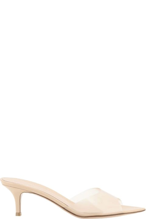 Homeware Gianvito Rossi Elle Pointed-toe Mules