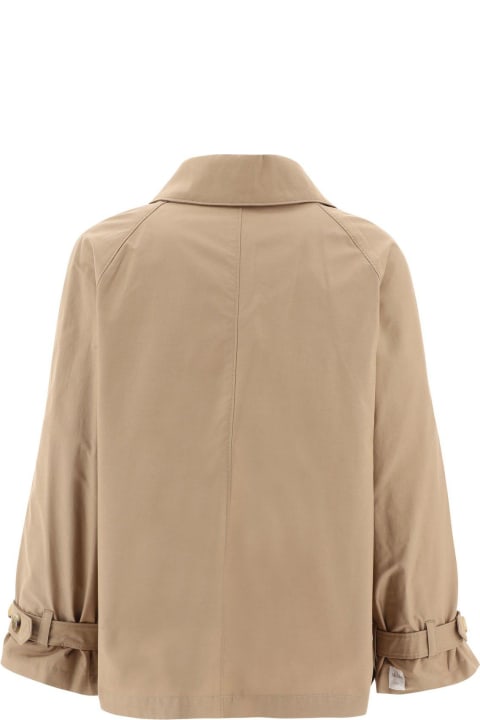 Double Breasted Overiszed Trench Coat