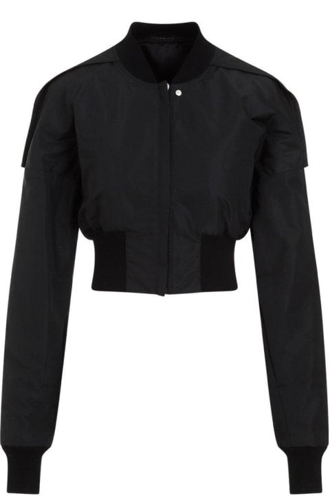 Rick Owens for Women Rick Owens Long-sleeved Cropped Jacket