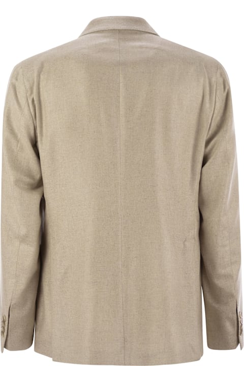 Homeware Tagliatore Double-breasted Silk Jacket