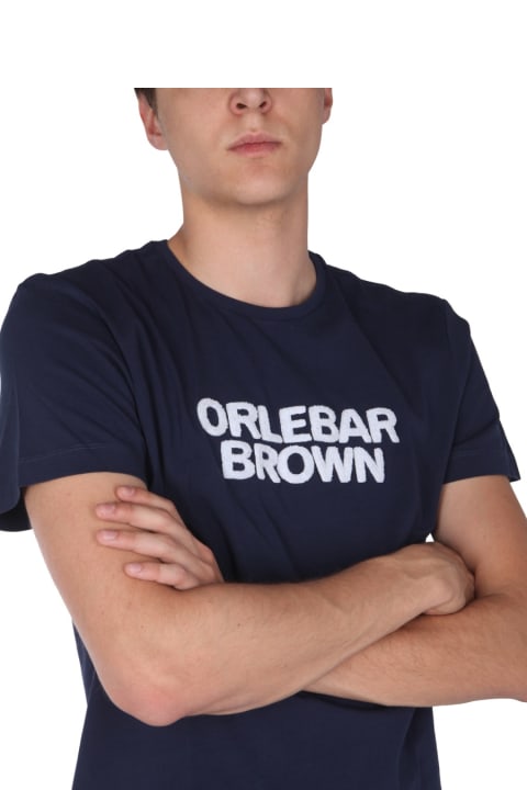 Tシャツ・カットソー Orlebar Brown \"SAMMY OB TOWELLING\" T-SHIRT (274200_NAVY) Orlebar Brown sammy Ob Towelling T-shirt Orlebar Brown