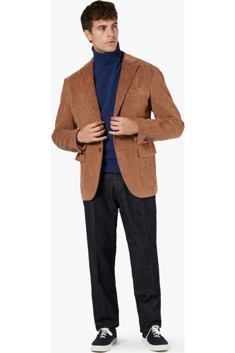 Homeware doppiaa Aabenzio Single-breasted Jacket With Patch Pockets