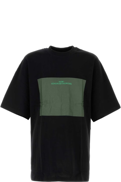 OAMC Men OAMC Black Cotton T-shirt
