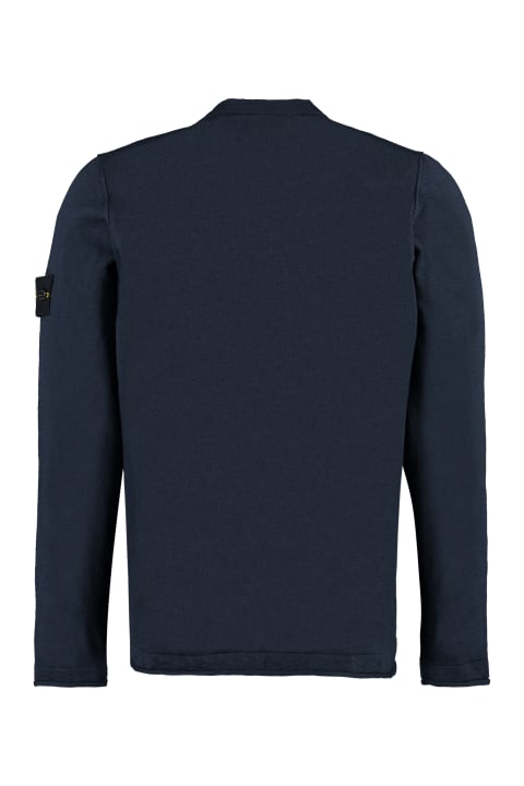 Stone Island Sweaters for Men Stone Island Long Sleeve Crew-neck Sweater