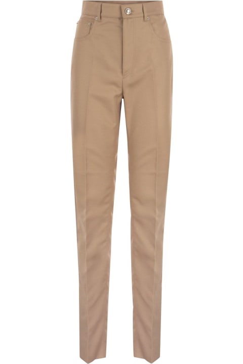 SportMax Pants & Shorts for Men SportMax High-waisted Slim-fit Trousers