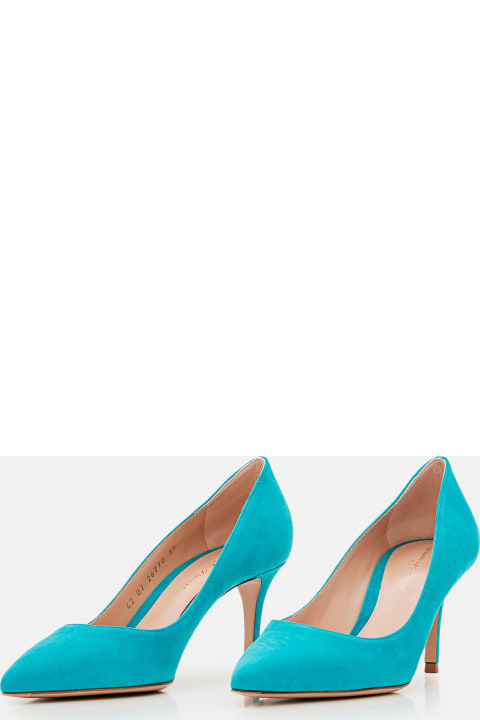 High-Heeled Shoes for Women Gianvito Rossi Gianvito Suede Pump