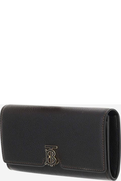 Accessories for Women Burberry Continental Tb Leather Wallet