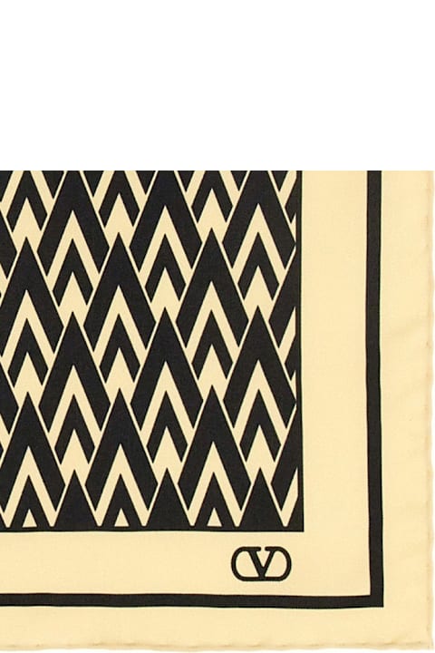 Scarves for Men Valentino Garavani Silk Twill Scarf