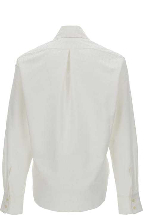 Homeware ERL White Buttoned Up Oversize Shirt In Polyester Unisex