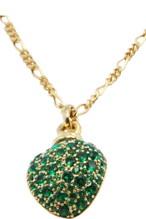 Jewelry Sale for Women Bottega Veneta Crystal Pendant Necklace