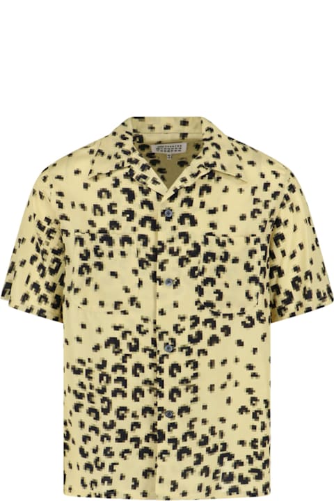Maison Margiela for Kids Maison Margiela 'pixel Leopard' Shirt