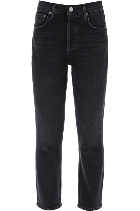 AGOLDE Clothing for Women AGOLDE Riley High-waisted Cropped Jeans